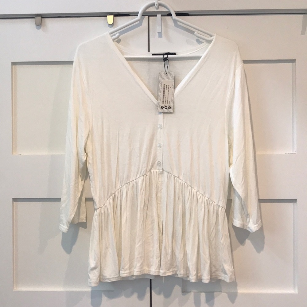 BOOHOO white shirt